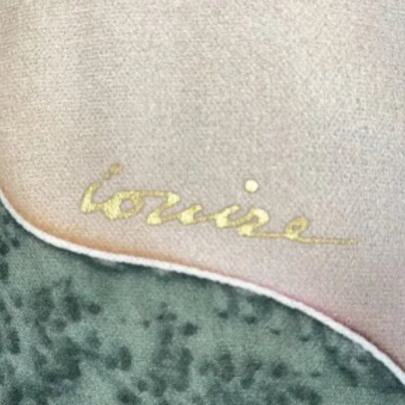 Louise Blumberg Designs S Lagenlook Painted Silk Tunic Wearable Art NWT - Picture 4 of 4